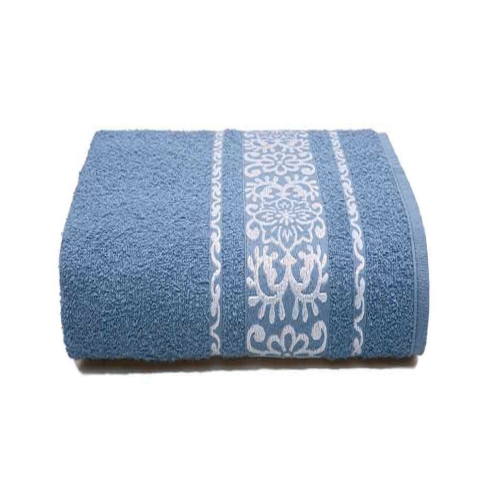 Toalha de Rosto 100% Algodão Lis Havan Casa - Jeans