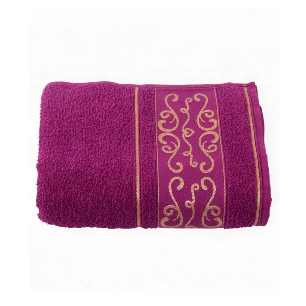 Toalha de Rosto 48X72cm Napole Havan Casa - Rosa Pink