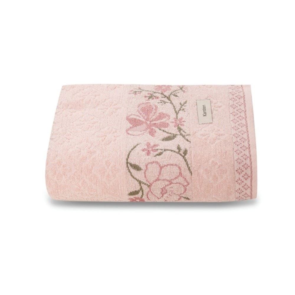 Toalha de Rosto Yuna Karsten - Rose Claro