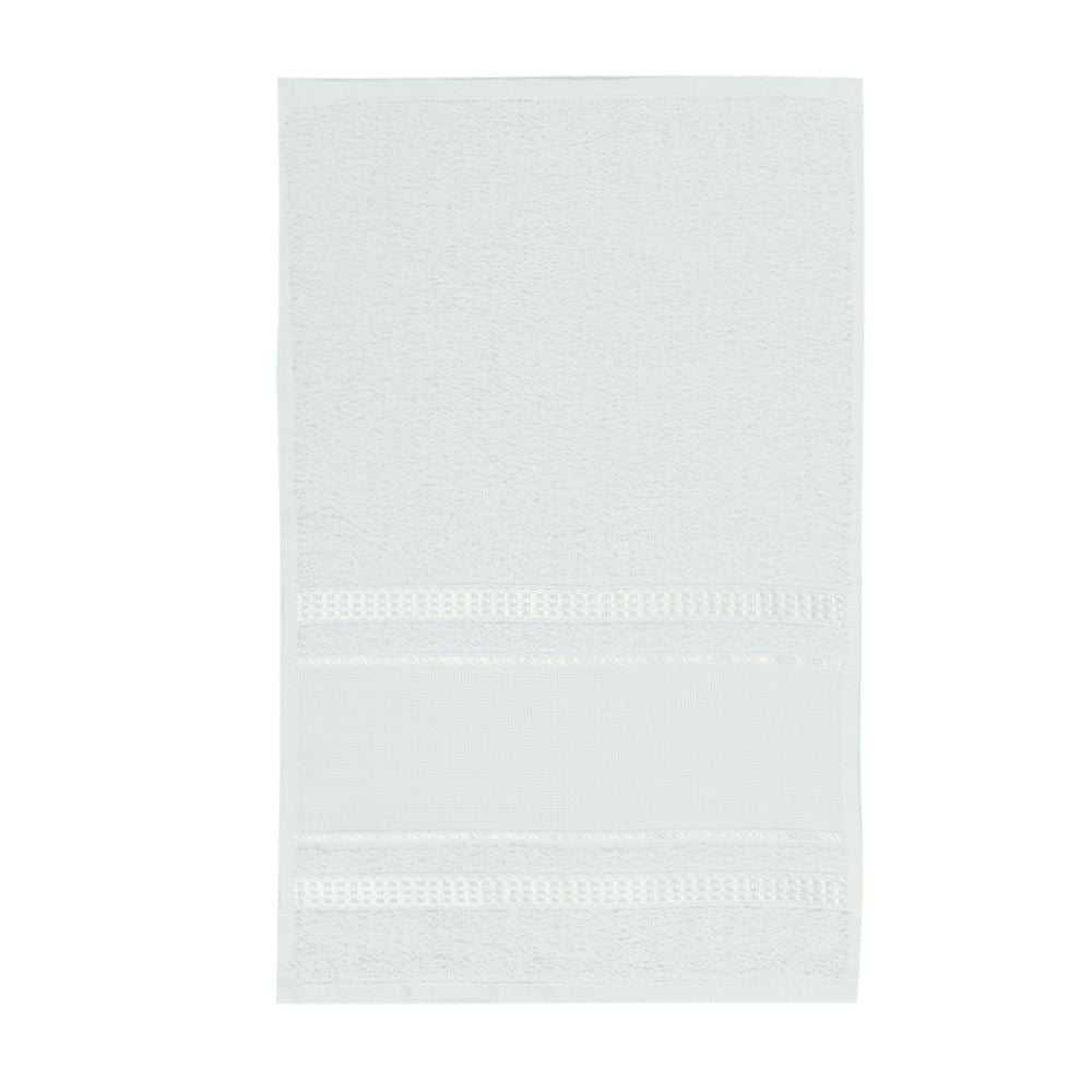 Toalha Lavabo Para Bordar Capricho - Branco