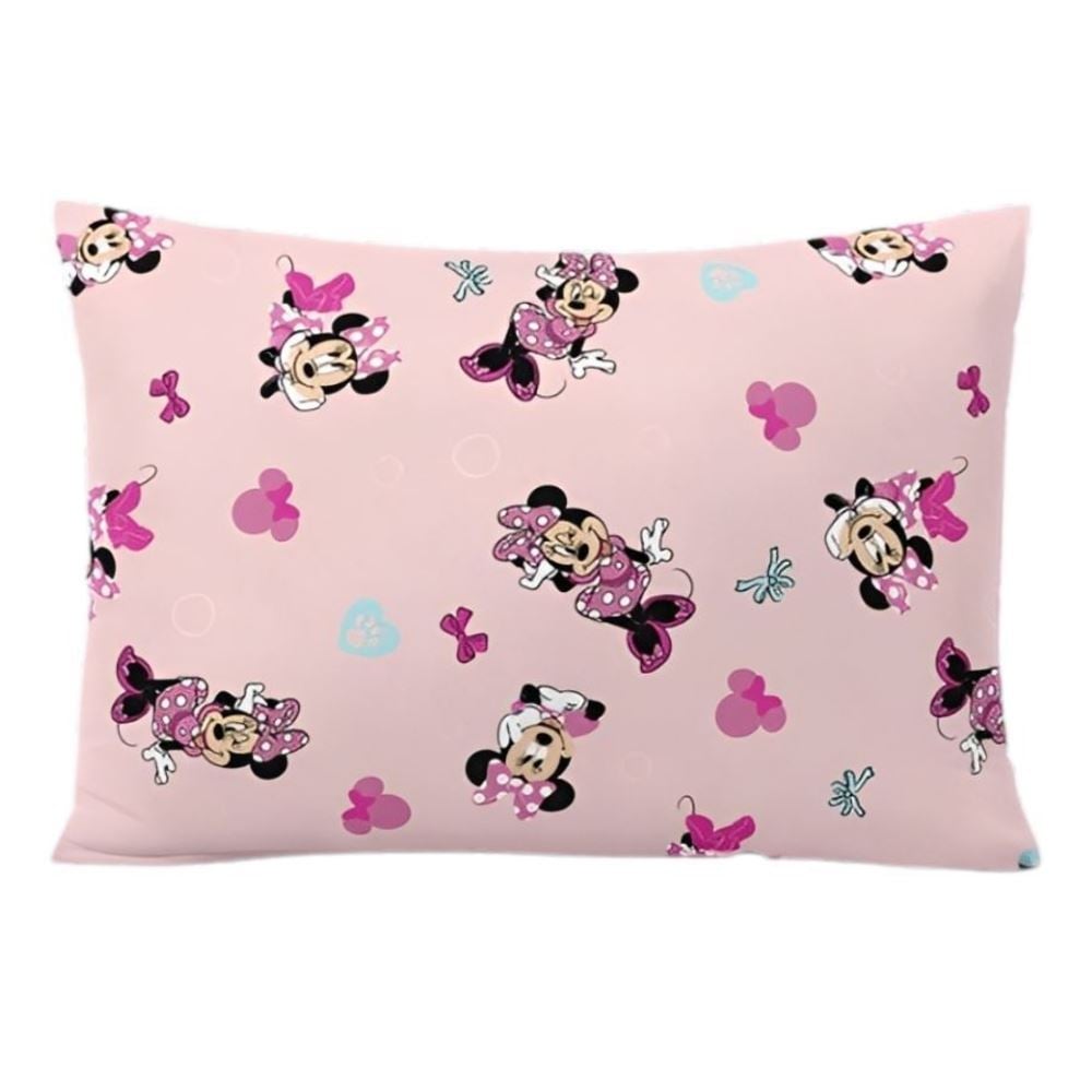 Travesseiro Infantil 100% Poliéster Disney Hedrons - Minnie Fresh Rotativo