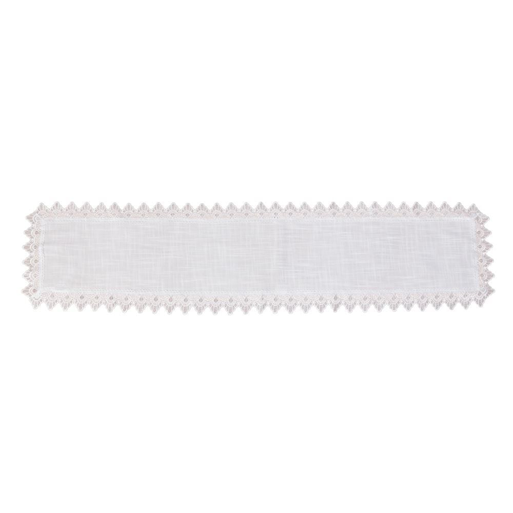 Trilho de Mesa 40 X 170 cm Renda Guipir Havan Casa - Veneza