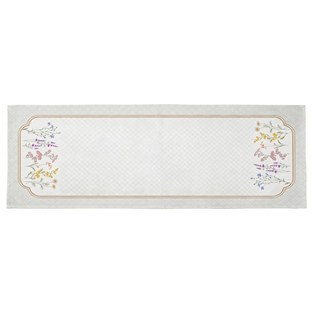 Trilho de Mesa 45 X 1,20 m Clean Renova Döhler - Floral Boho