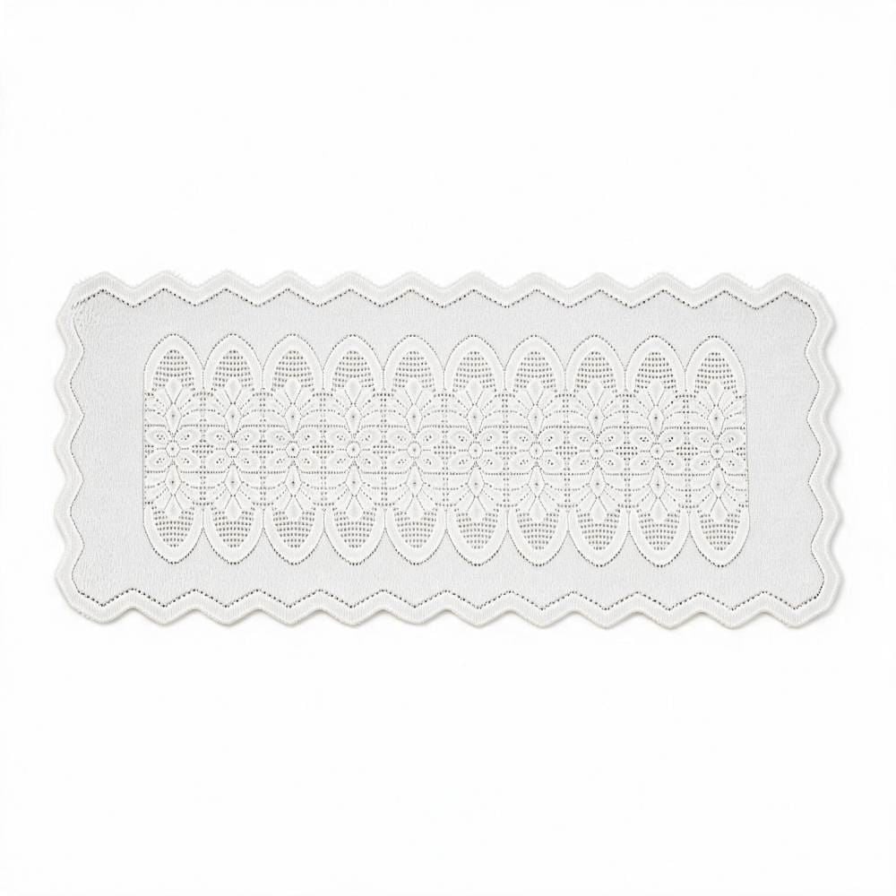 Trilho de Mesa 50Cm X 1,25M Arabesco Havan Casa - Branco
