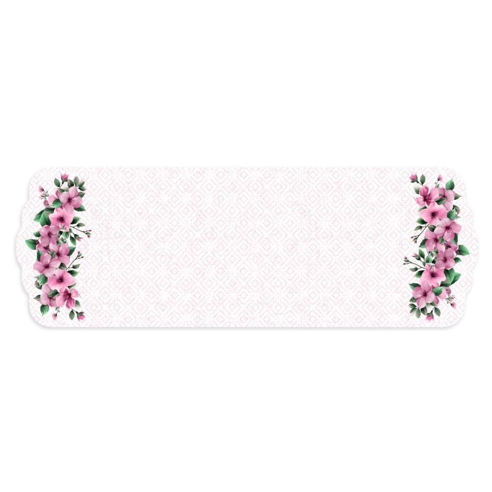 Trilho de Mesa Viena 40X120 cm Havan Casa - Floral Rosa