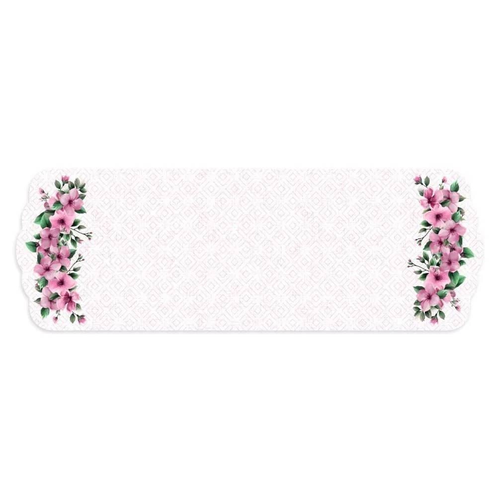 Trilho de Mesa Viena 40X120 cm Havan Casa - Floral Rosa