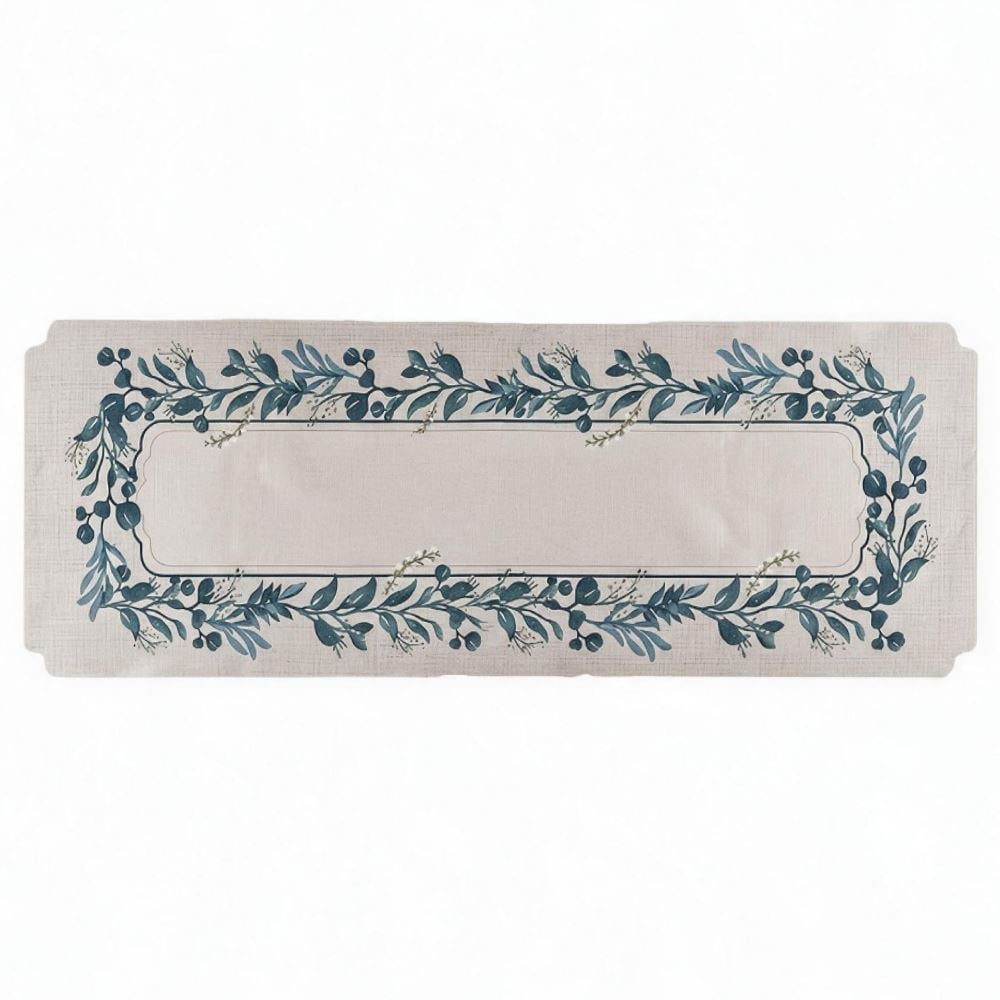Trilho de Mesa Viena 40X120 cm Havan Casa - Ervas Verdes