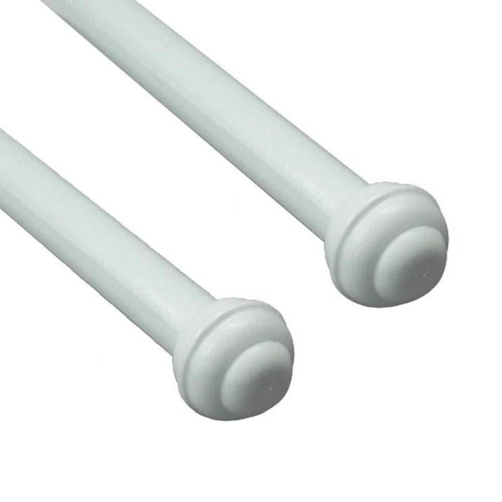 Varão de Cortina Grosso Duplo 2,00 m Fosco Havan Casa - Branco Fosco 